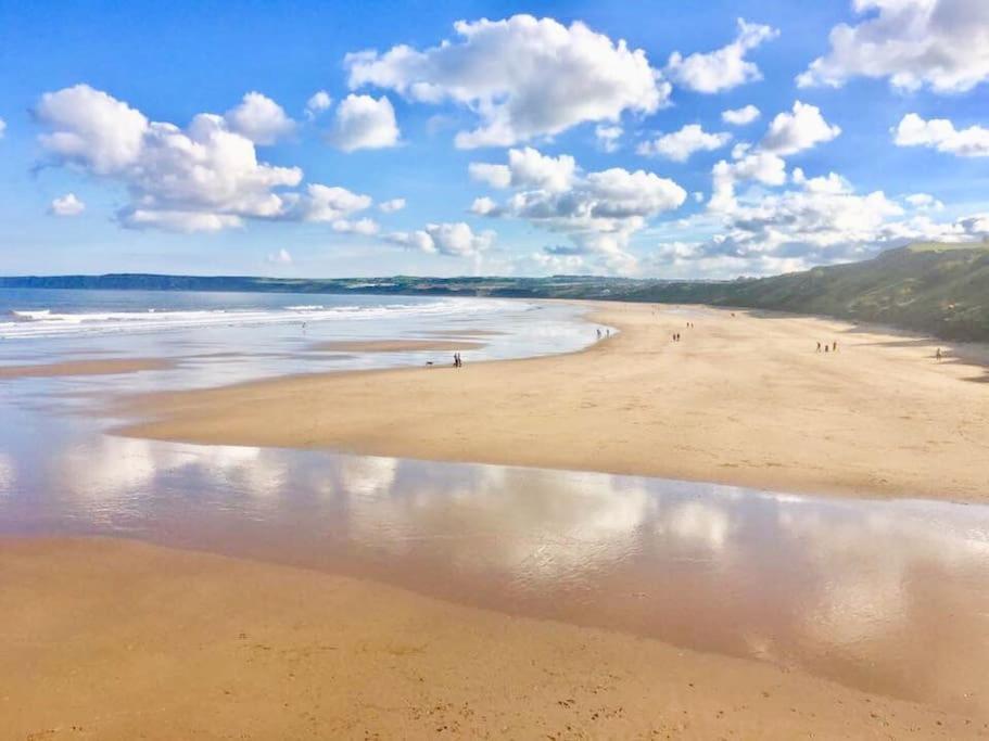 Tidesreach Filey, Sleeps 13, Close To Beach المظهر الخارجي الصورة